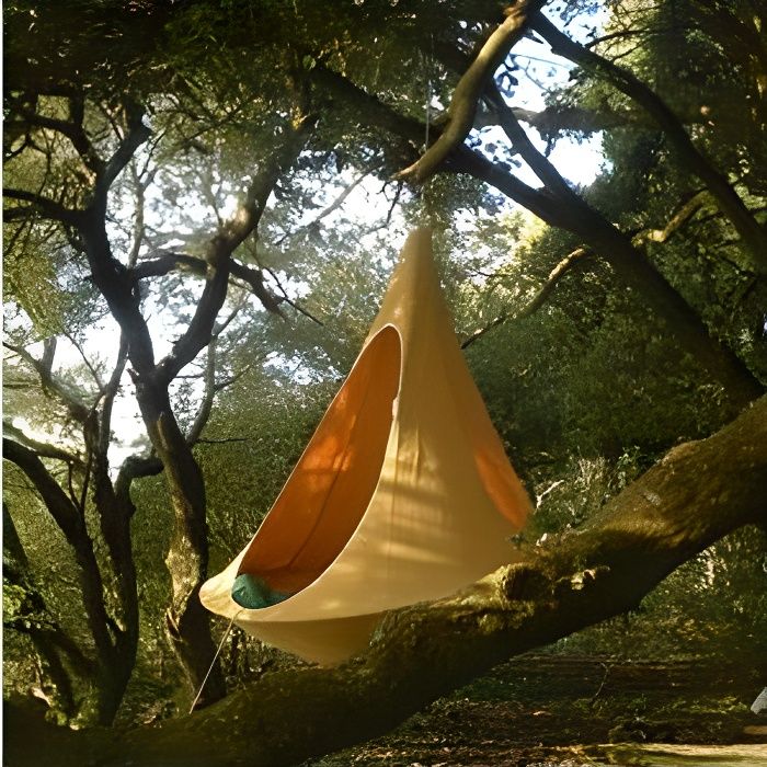 Hamac Suspendu Cacoon Simple Orange