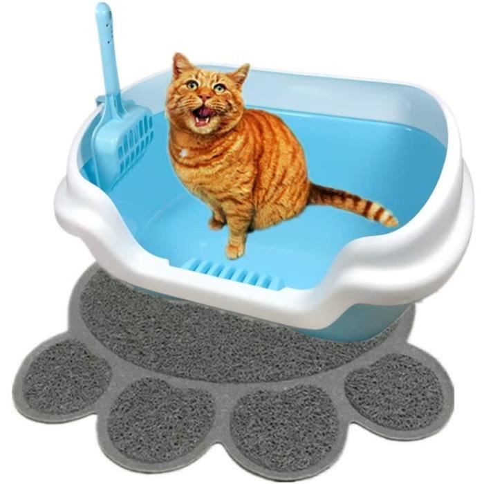 Bac Litiere Chat Tapis Litiere Chat Chat Toilettes Auto Propre Litière Chaton Litière Coin Bac à Litière Chat Toilette pour Ani 2549