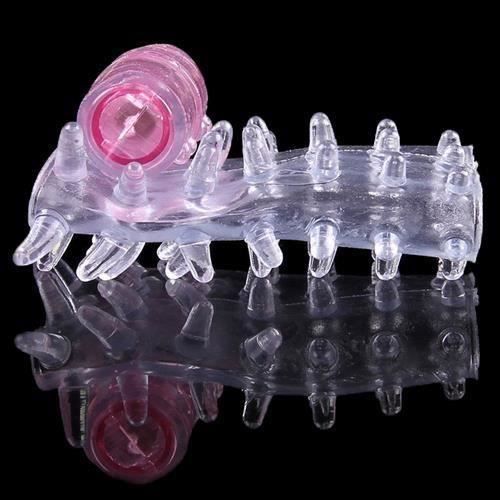 BH Les Hommes Vibrant Manchon de Pénis d'Anneau de Coq Stimulateur de Clitoris Adulte Sexy Jouets Taille Uniqu...... - BHBDH824A8080