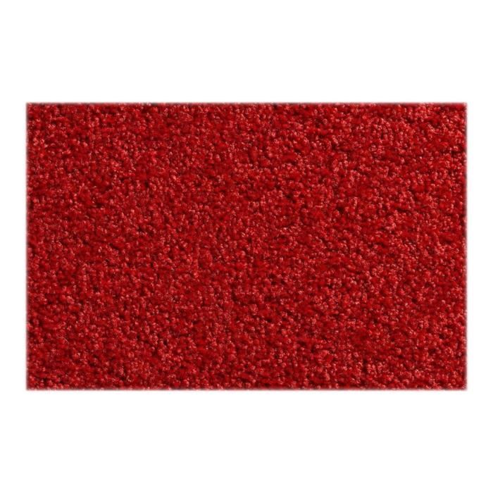 Hamat 574 Twister Tapis de sol 120 cm x 80 cm rectangulaire rouge