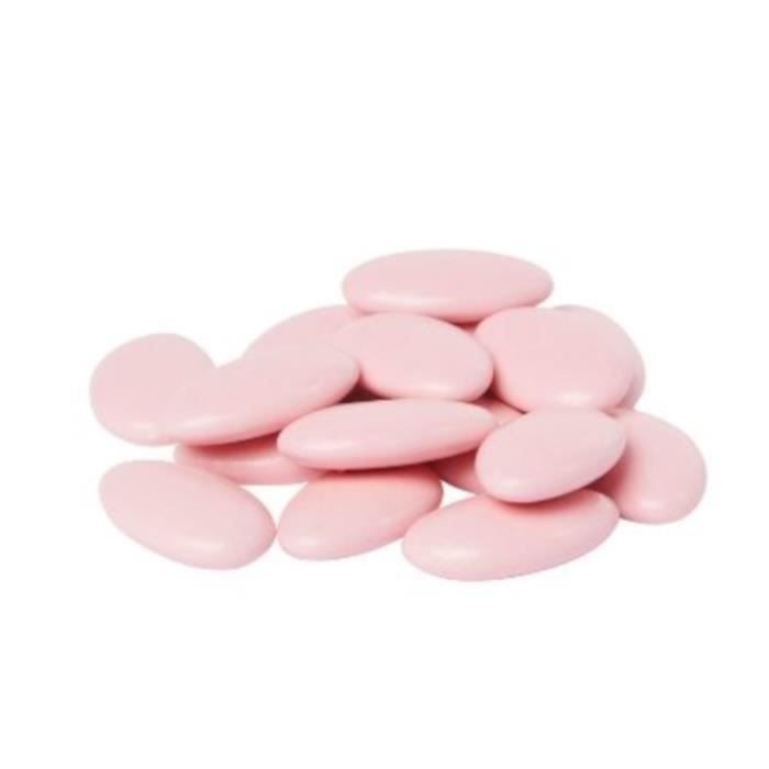 DRAGEES DE France - Dragées Chocolat - Rose 1KG