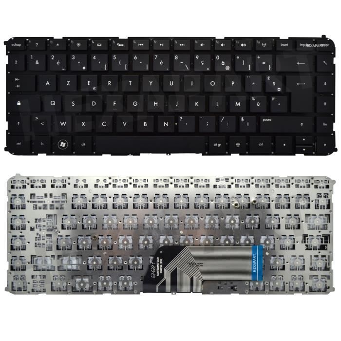 Clavier Français Original HP Ultrabook Envy 4-1062ef 4-1062sf 4-1070sf NEUF