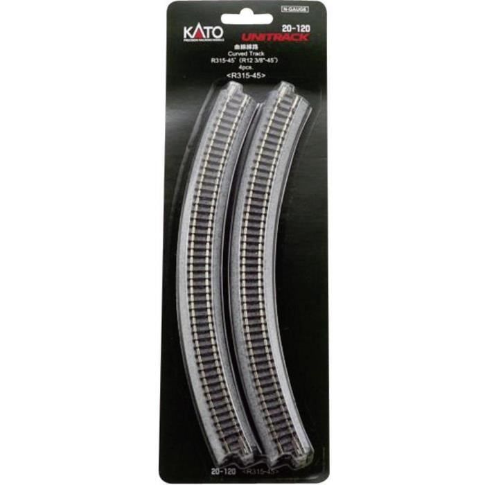 Rail courbe R315/45 N Kato 20-120