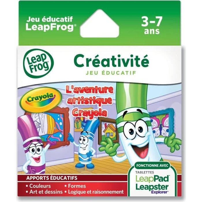 LEAPFROG Explorer Jeu Crayola LeapPad