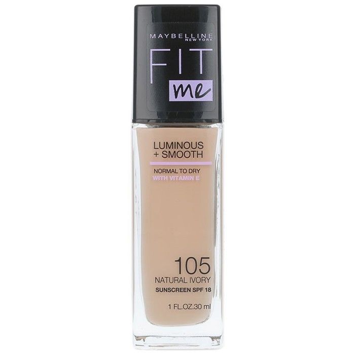 Fond de Teint Liquide GEMEY MAYBELLINE Fit Me n°105 Natural