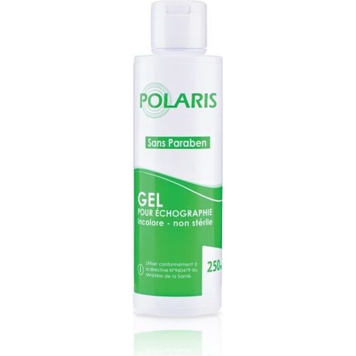 POLARIS II - Gel Conducteur pour électrostimulation - Fabriqué en France - Sans Paraben - 250ml