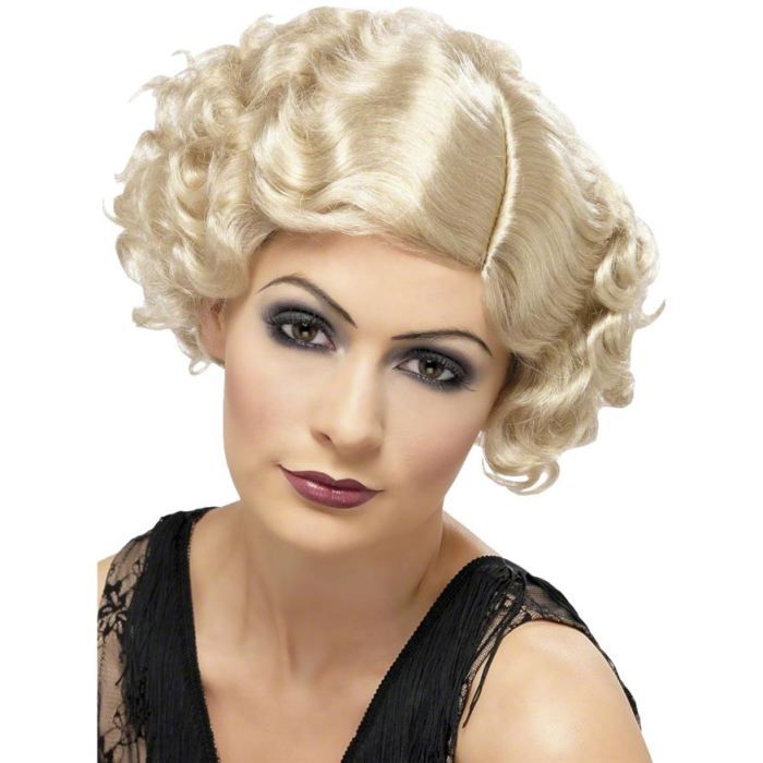 Perruque charleston femme blond