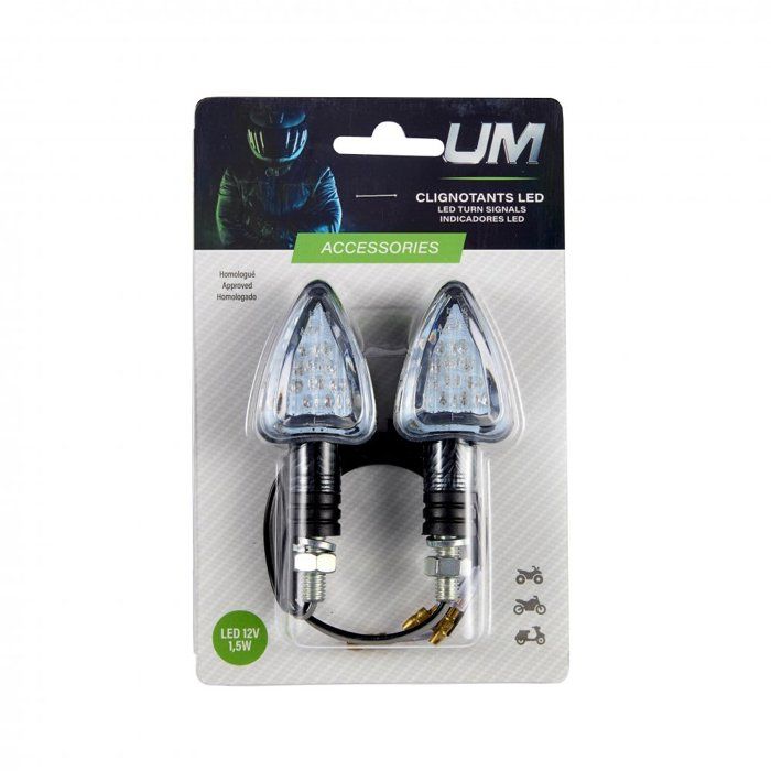 Clignotants LED Homologués Moto - Accessoires moto - SCOOTEO