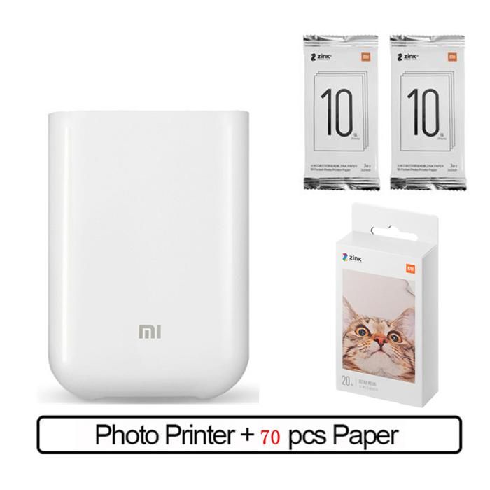 Xiaomi Papier pour imprimante photo portable Mi