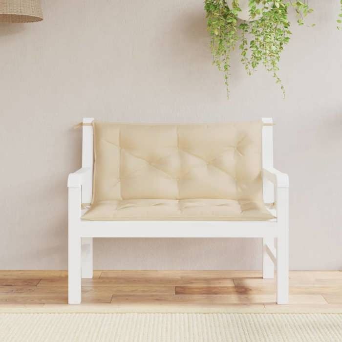 vidaXL Coussin de banc de jardin 150x50x4 cm tissu oxford 378498 - vue 2