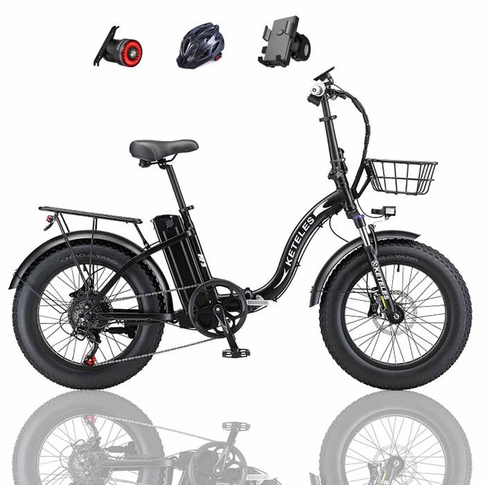 Vélo électrique Keteles KF9 Noir 1000W moteurs 35AH batterie 20\