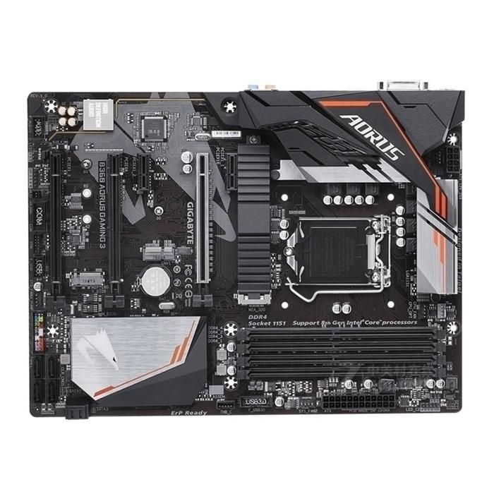 Carte mère GIGABYTE B360 AORUS GAMING 3 Intel B360 Socket LGA1151 4xDDR4 SDRAM 64GB ATX - Gigabyte