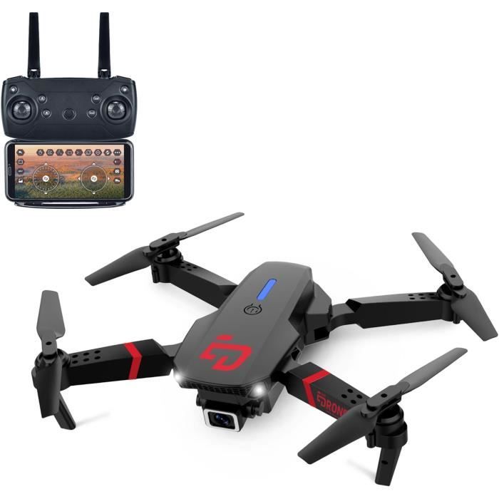 Elite Drone MKX Drone TURBO CHALLENGE Dispositif Volant 2 Batteries Rechargeable et Piles incluses