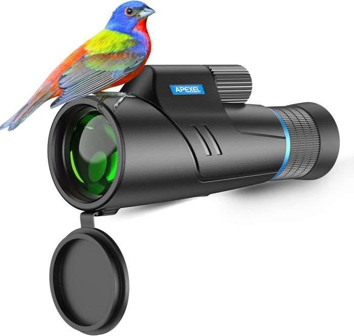 Télescope Monoculaire JOGNEE 30x25 - Grossissement 300x - Portable Étanche - Observation Oiseaux