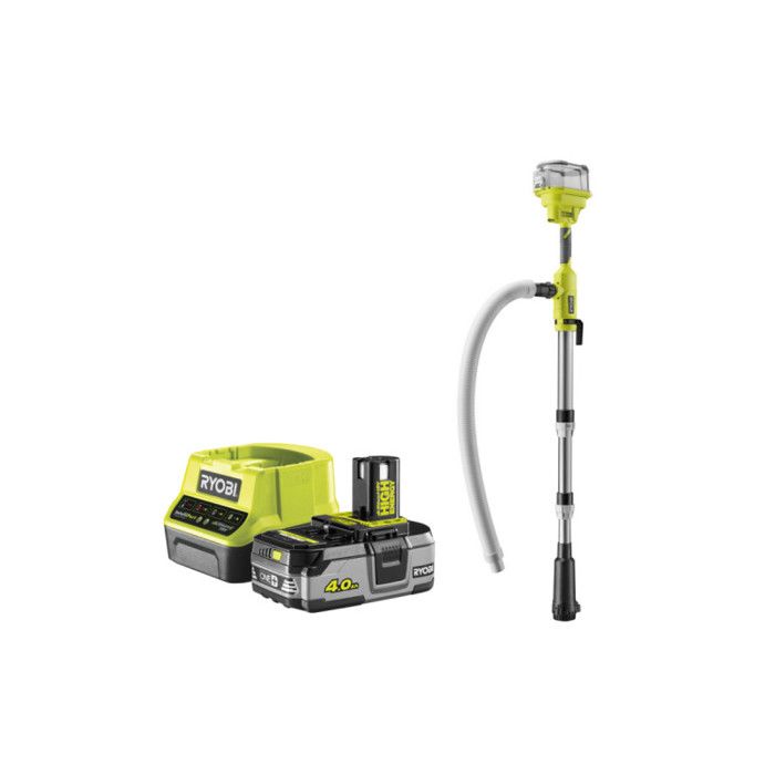 Pompe à eau télescopique RYOBI 18V 3360 /H Batterie 4 0Ah Chargeur inclus - vue 2