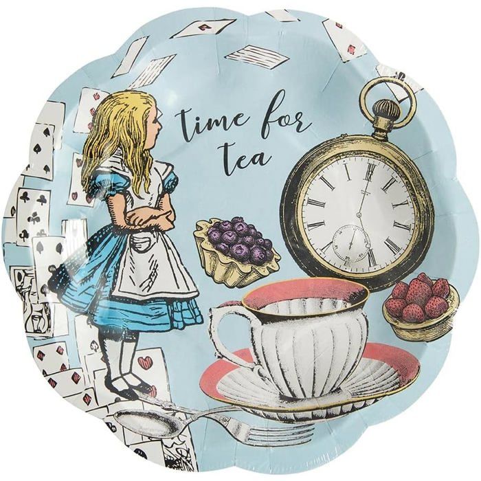 Talking Tables Lot De 24 Assiettes Jetables Florales Vintage Truly Scrumptious – Idéal Anniversaire, Baby Shower, Mariage Ou Thé Élégant