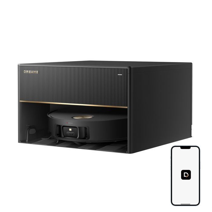 Aspirateur Robot Laveur DREAME X50 Master 20000 Pa robot aspirateurNettoyage automatique Évite les obstacles Nettoyage des tapis - Dreame