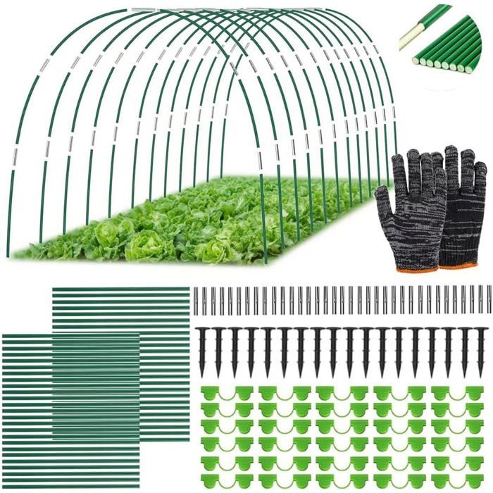 Arceau De Serre Extérieure WDBK Arceaux De Support Pour Serre - Tunnel De Culture De Jardin - Tunnels De Semis - Mini Serre Tunnel Jardin Potager Arceau De Serre Extérieure WDBK Arceaux De Support Pour Serre - Tunnel De Culture De Jardin - Tunnels De Semis - Mini Serre Tunnel Jardin Potager