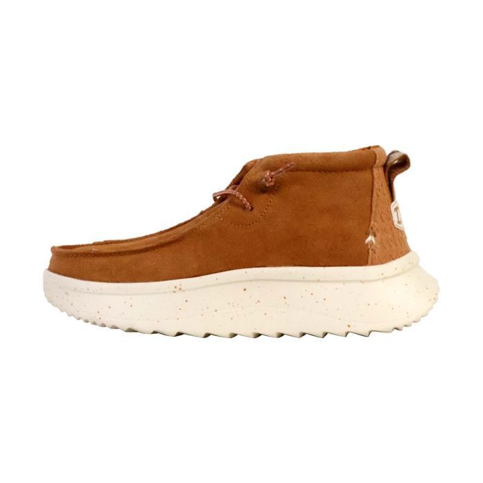 Basket Montante Cuir Hey Dude Wendy Peak Hi Suede - Taupe Chestnut Basket Montante Cuir Hey Dude Wendy Peak Hi Suede - Taupe Chestnut