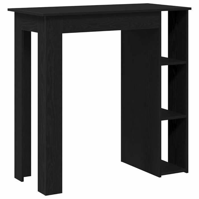 Table cuisine CLOUD Noir Table de bar - Pour 2 personnes - Chêne noir 102x50x103 5 cm - Bois dingénierie tt275 Table cuisine CLOUD Noir Table de bar - Pour 2 personnes - Chêne noir 102x50x103 5 cm - Bois dingénierie tt275