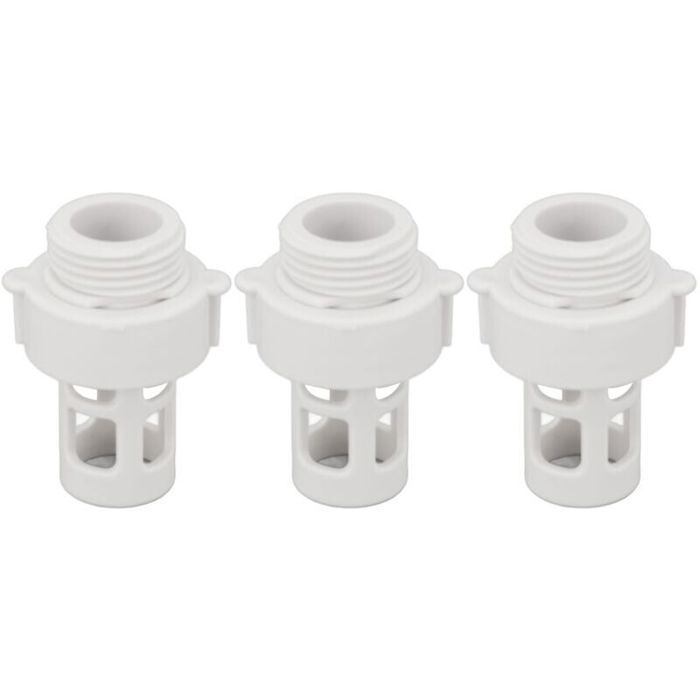 3 pièces Connecteur de bouchon de vidange de tuyau de piscine adaptateur de tuyau de piscine bouchon de Drainage deau pour pisci