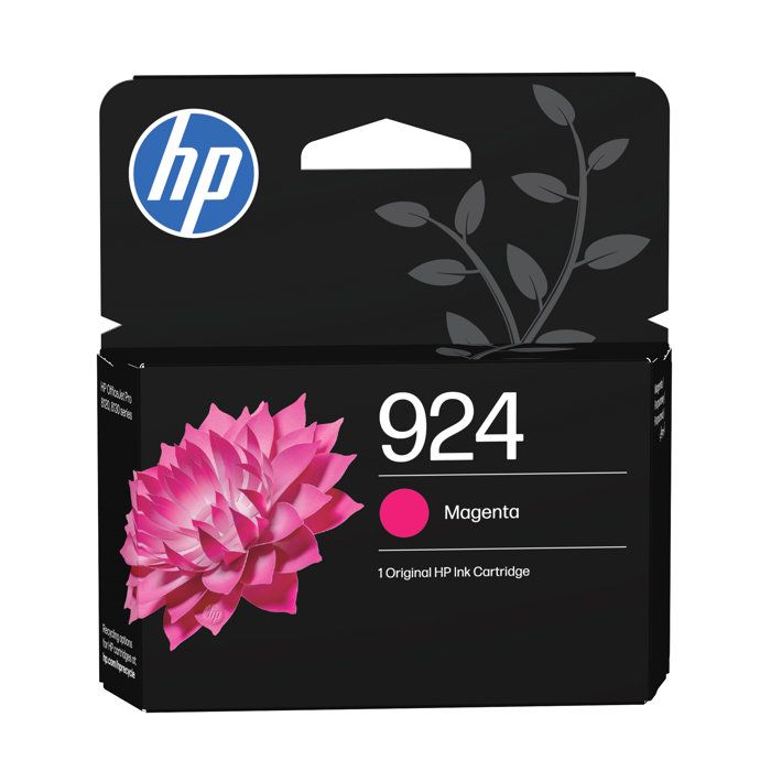 HP 924 Cartouche dencre magenta authentique (4K0U4NE) - Pour HP OfficeJet Pro 8120 8130