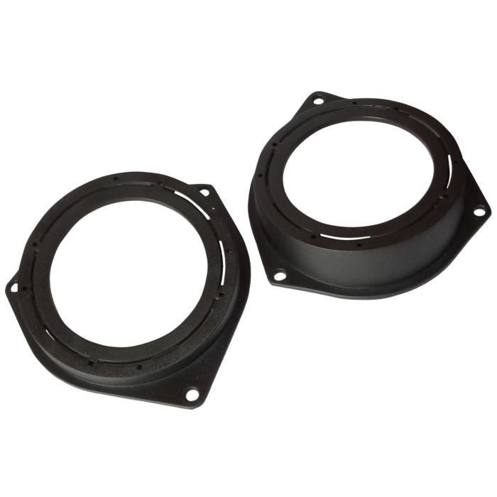 Aerzetix 2 adaptateurs supports de haut-parleurs enceintes 130mm latéral arrière pour auto voiture C16612 