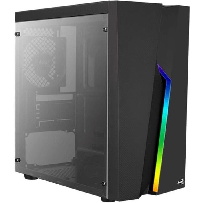 AEROCOOL BOITIER PC Bolt Mini – Mini Tour – Noir – Format Micro ATX (ACCS-PV20012.11)