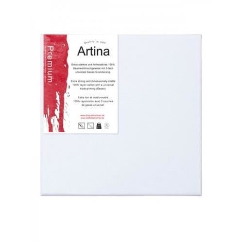 Toile /à peindre Akademie Ch/âssis entoil/é Lot de 10-40x70cm 280g//m/² Artina Appr/êt/ée 2 fois