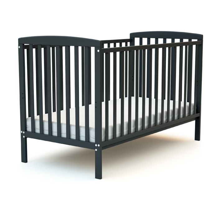 At4 Lit Bebe 70x140 Confort Gris Graphite Cdiscount Puericulture Eveil Bebe