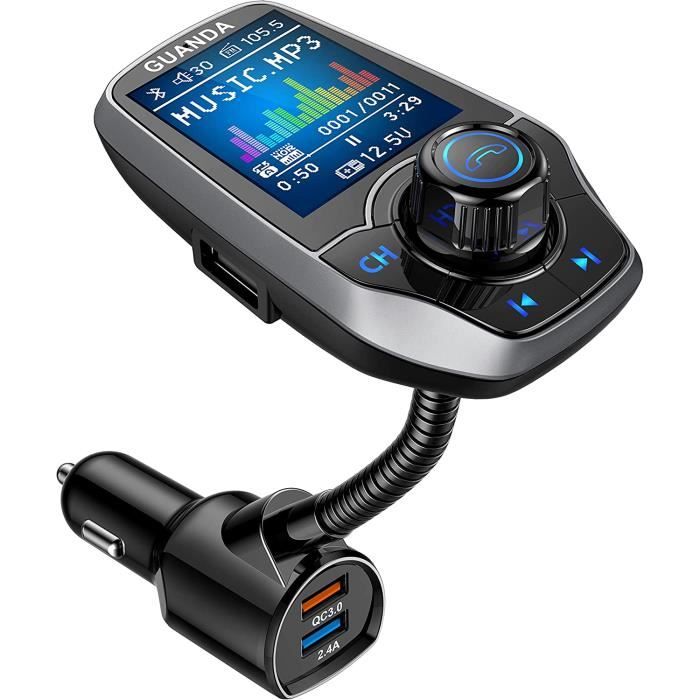 Guide de l'utilisateur de l'émetteur FM Bluetooth pour voiture TTVARA