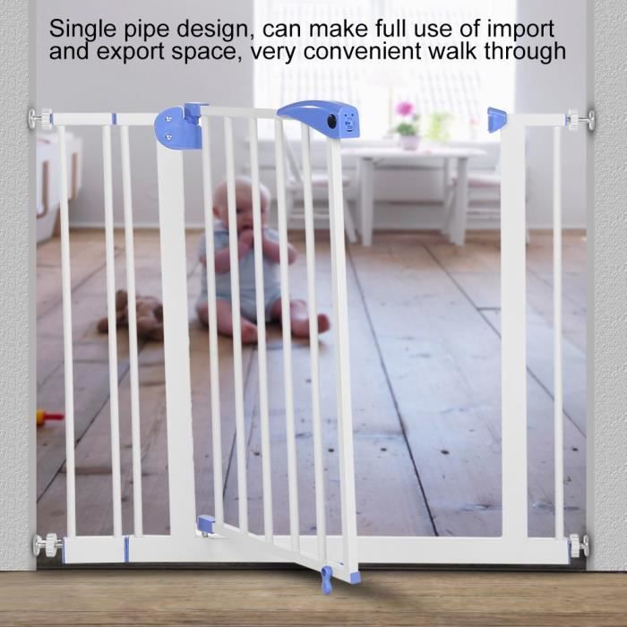 Bébé Enfant Porte de Sécurité Porte Fermer Automatique Clôture d'Escalier  Protection (Bleu)-AIM - Cdiscount Puériculture & Eveil bébé