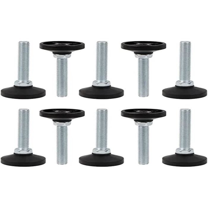 OTOTEC Vis De Réglage Câble Accélérateur M6x20mm - Lot De 10 - Pour Vélo - Zinc Anti-Corrosion