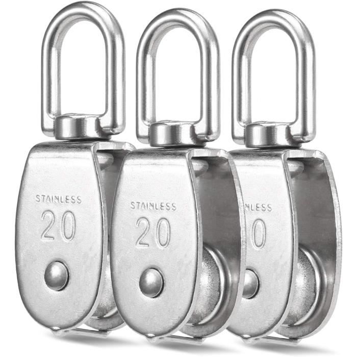 Bloc De Poulie De Corde De Levage, Poulie De Levage De Poids, Rouleau