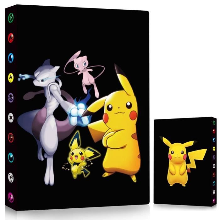 Classeur Album Pokémon 900 Cartes, Cahier Range Carte Pokémon 50 Pages,  Classeur Cartes à Collectionner en Cuir PU - Cdiscount Beaux-Arts et  Loisirs créatifs
