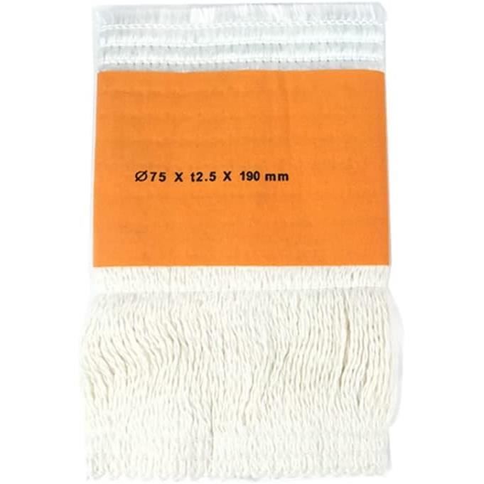 Mèche De Rechange Pour Poêle à Kérosène - 85 X 2,5 X 185 Mm, En Fibre De Verre Et Coton, Combustion Propre Sans Résidu