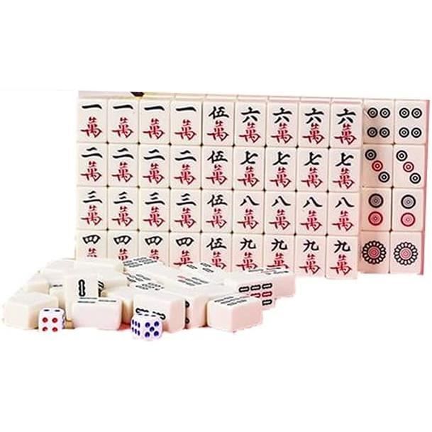 Générique Sett Mahjong Sime Voyage, 144pcs Mahjong Tiles