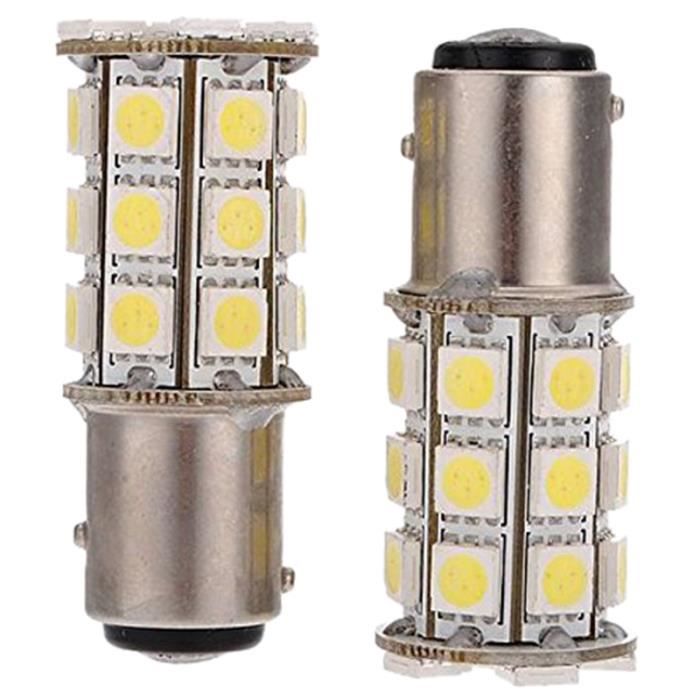 2 X 1157-T25 BAY15D COB LED P21 // 5W signal lumieres Blanche Lumiere SODIAL R signal lumieres