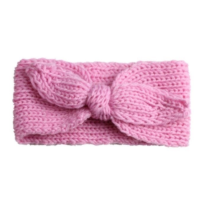Bébé Filles Lapin Enfants Turban Nœud Lapin Bandeau Arc Bandeaux De Cheveux FE