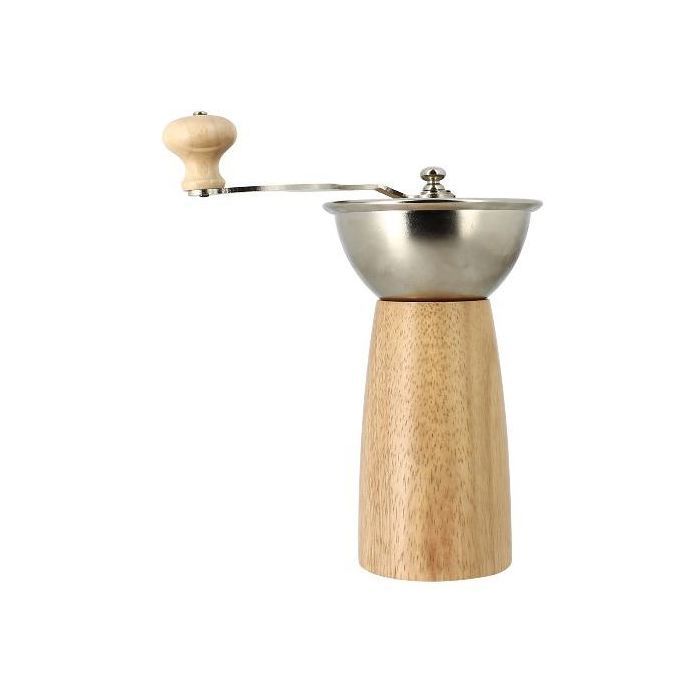 Ogo Living Moulin à café - Auguste - 21 cm - Manivelle - Bois