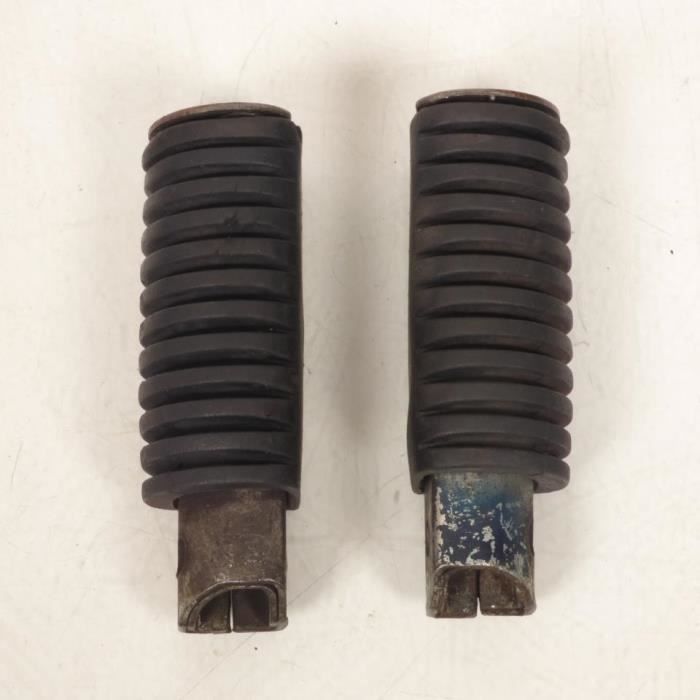 Cales De Pédales BIKE ORIGINAL - Paire De Cale-pieds En Plastique Pour VTT - Pédales Alu Avec Axe Cromoly