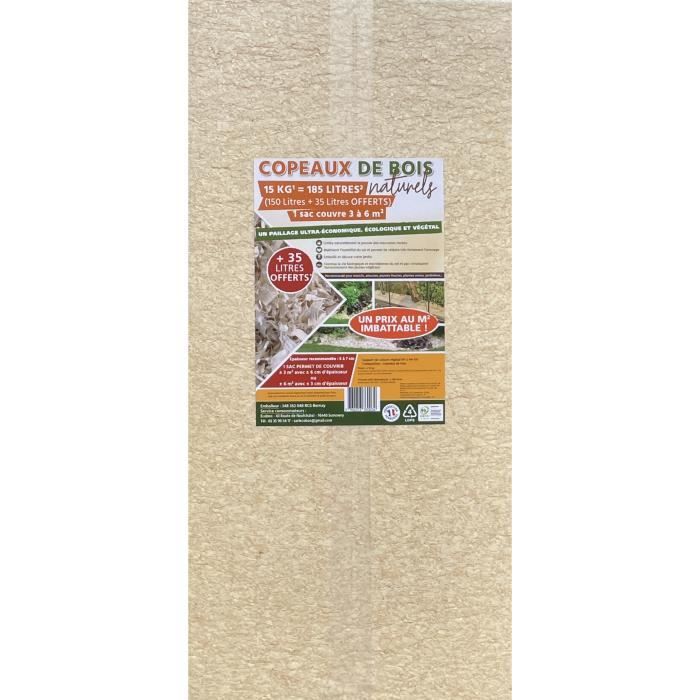 Sac a sales copeaux de bois