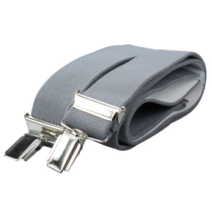 X Bretelles Pour Femmes/Hommes Avec 4 Clip Extra Fort 3,5cm