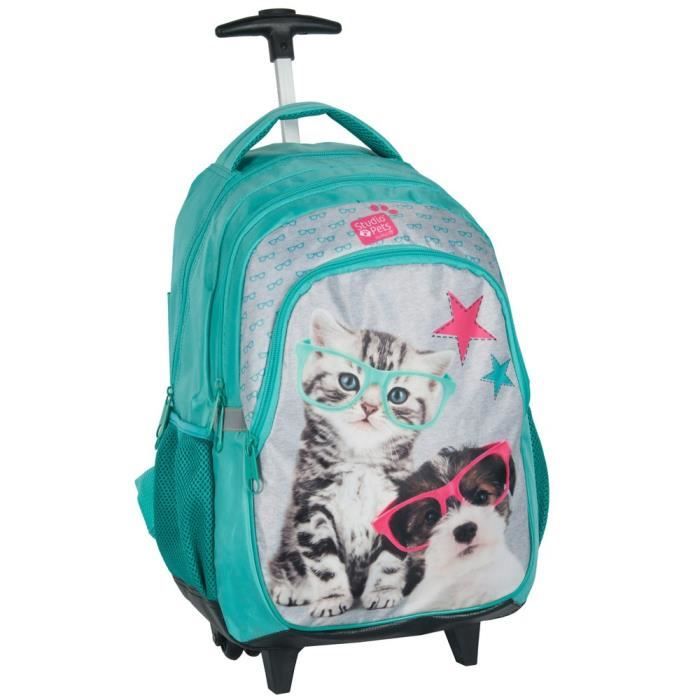 cartable a roulette chat