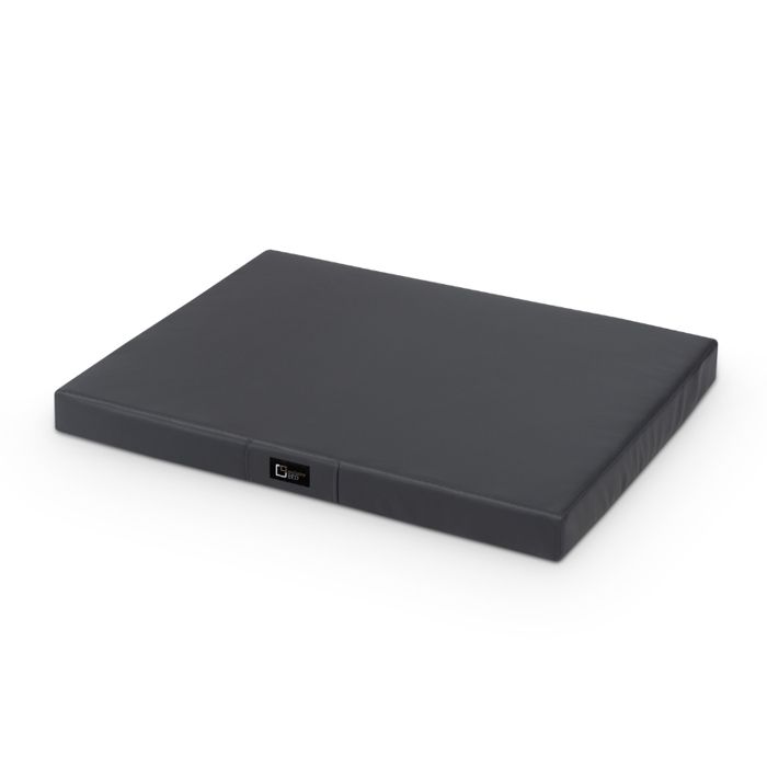 Comparer les prix de Matelas pour chien - Cuir écologique – Tina 100 x 80 cm Gris foncé