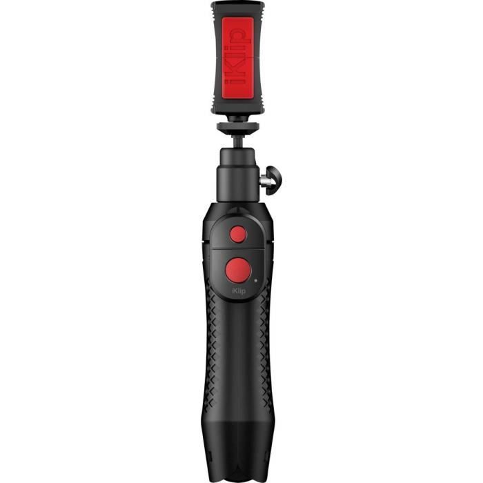 IK Multimedia iKlip Grip Pro Perche à selfie 9.1 cm 1/4 pouce noir Bluetooth