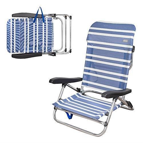 Chaise Pliante - AKTIVE - Aluminium - 5 Positions - Confortable - Extérieur Chaise Pliante - AKTIVE - Aluminium - 5 Positions - Confortable - Extérieur