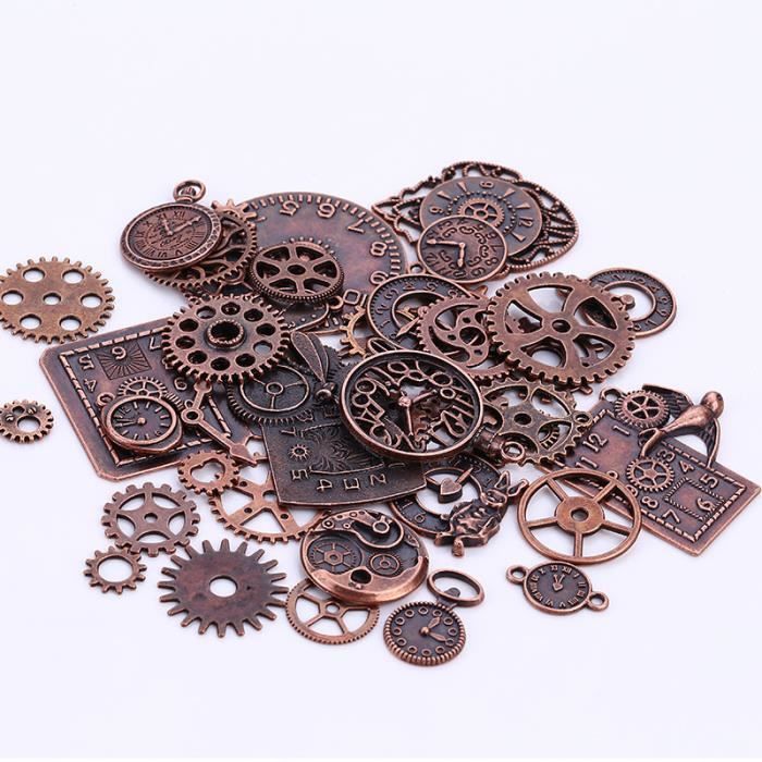 58x Blanc Plastique Pinion Gears Module Dents Robot Accessoires Parts Pour DIY