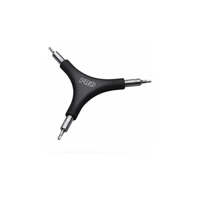 Unior Clé Hexagonale 3 Voies Noir/Rouge 4/5/6 Mm - Outil Polyvalent Pour Vélo Et Mécanique