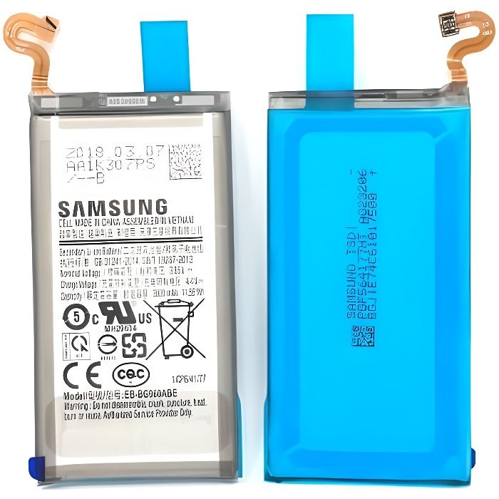 Batterie d'origine Samsung Galaxy S9 (EB-BG960ABE) 3000mAh